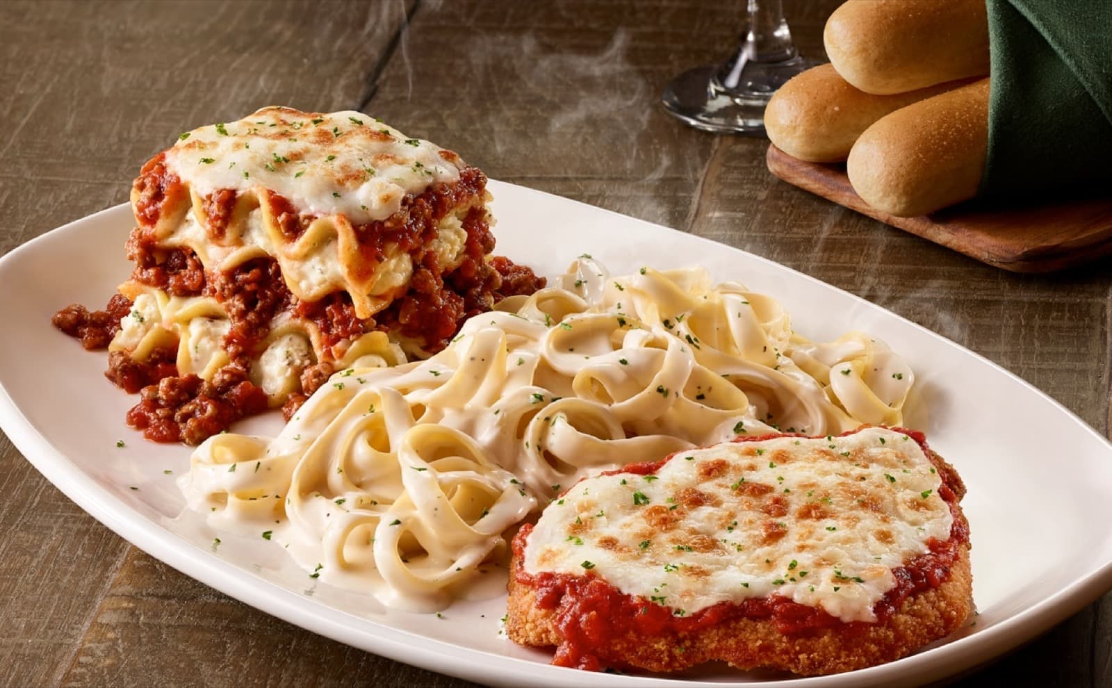 Olive Garden’s Tour of Italy plate