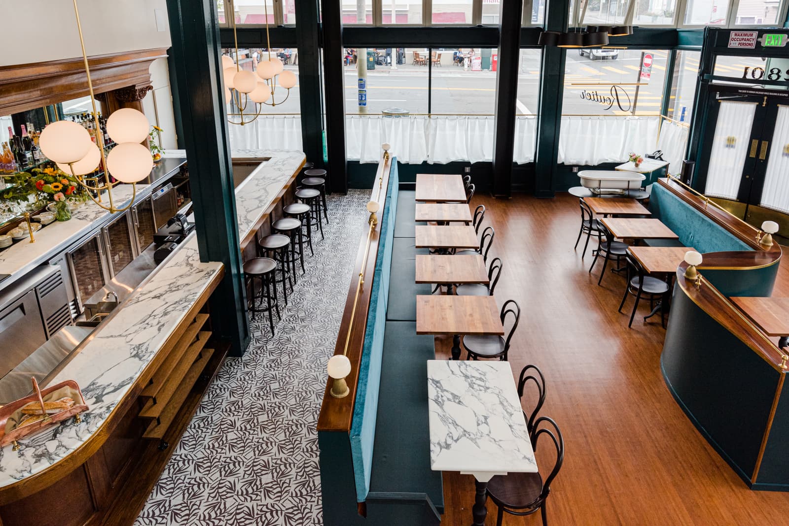 Routier dining room, San Francisco