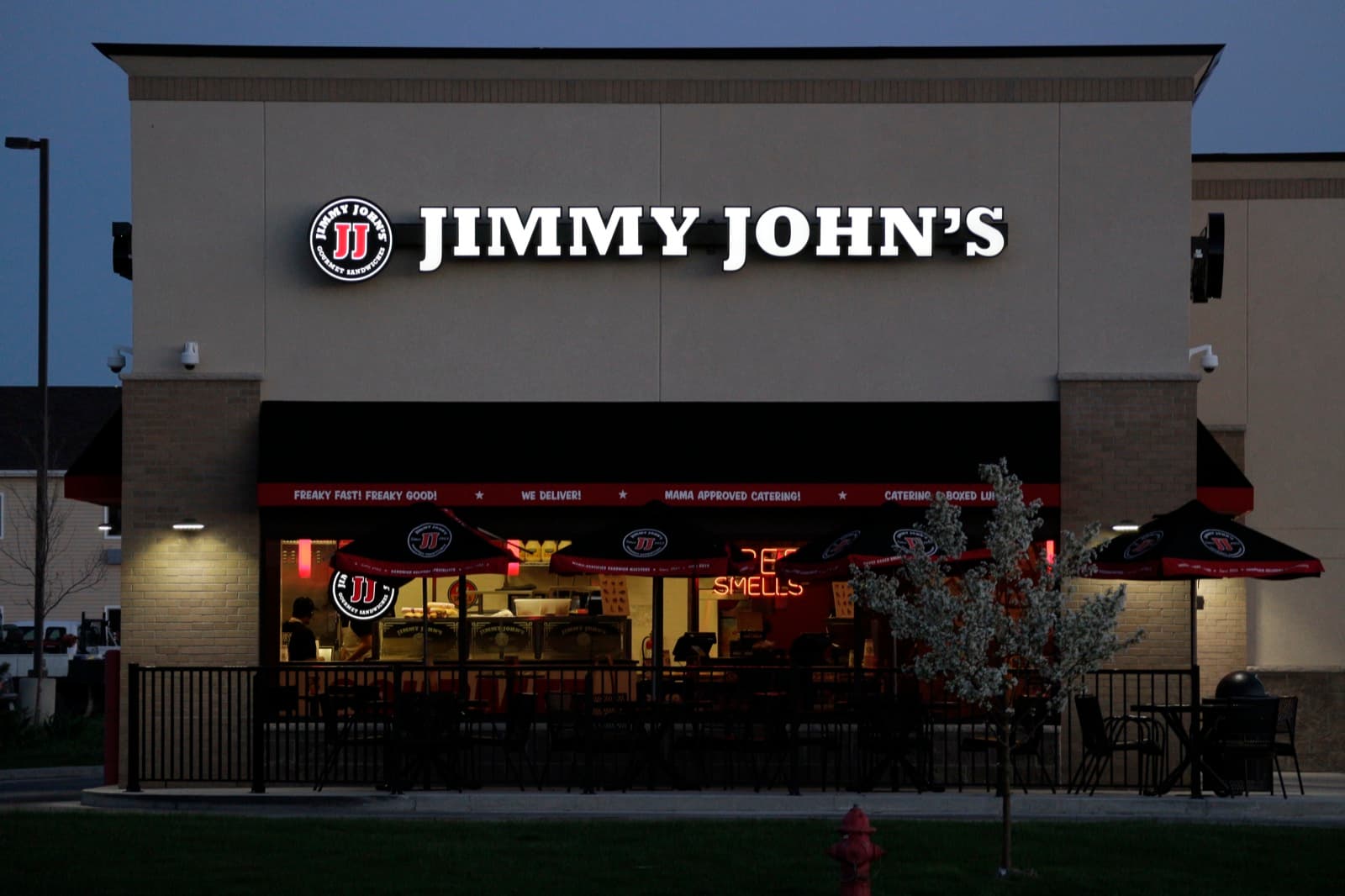 The exterior of a Jimmy John's