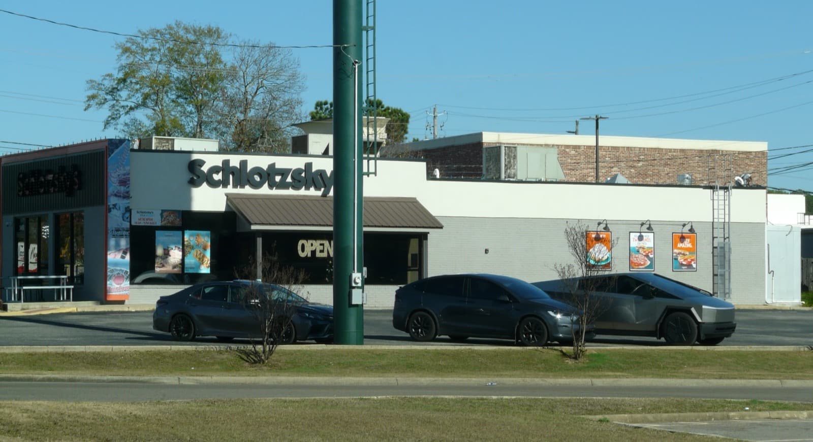 The exterior of a Schlotzsky's