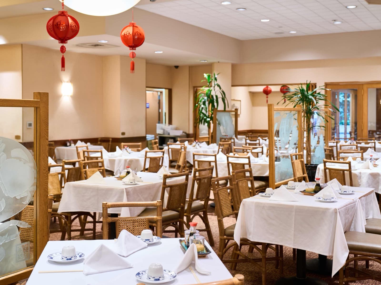 The dining room at Yank Sing